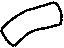 Mopar 5159926AA Hose Charge Air Cooler Feed