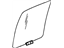 Mopar 55360379AE Glass Rear Door Roll Up