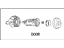 Mopar 5011040AA Lock Cylinder, Front