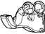 Mopar 4865552AA Center Duct