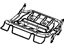 Mopar 68044741AA Seat Frame, Center Driver Side