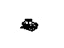 Mopar 6512090AA Nut And Retainer Hexagon Flange Lock M8X1.25