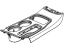 Mopar 5VK203CCAE Bezel Gear Shift Indicator Includes Cup Holder LED