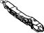 Mopar 5115772AA Silencer Engine Side