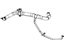 Mopar 5058176AD Hose Radiator Inlet Radiator Inlet Hose Assembly