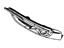 Mopar 68082052AB Lamp Cover, Chrome/Gray, Front Passenger Side