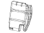 Mopar 7AU67STTAA Cover Rear Seat Back Left