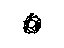 Mopar 6501730 Handle Nut, Rear