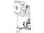 Mopar 68089746AB Gear Motor Transfer Case
