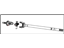 Mopar 68065426AB Axle Shaft, Front Passenger Side