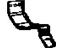 Mopar 68002150AA Striker Glove Box Door Latch