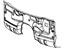 Mopar 5112745AA Dash Panel, Front