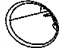 Mopar 5159128AA Lamp Cover, Front Passenger Side
