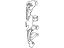 Mopar 68518253AA Combination Lamp Assy Bracket