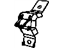 Mopar 4645999AA Child Seat Bracket