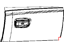 Mopar 5QX85DX9AE Instrument Panel, Black