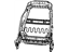 Mopar 68067889AA Seat Back Frame, Front Driver Side
