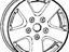 Mopar 1UB17GSAAB Wheel Aluminum
