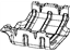 Mopar 5031067AB Skid Plate Fuel Tank