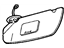 Mopar 5GW39TL2AD Visor W/Mirror