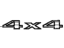 Mopar 68243733AA Nameplate, Silver