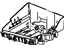 Mopar 5115731AA Tray Battery
