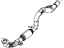 Mopar 68260727AA Pipe Exhaust