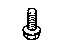 Mopar 6501441 Bolt, Bumper To Support M8X1.25X35.00
