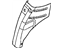 Mopar 5017436AB Inner Wheelhouse Extension, Rear Passenger Side