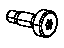 Mopar 6036740AA Retractor Assembly Screw, Front