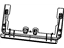 Mopar 5127811AA Lower Shield, Upper Driver Side