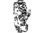 Mopar 4589280AA Latch Front Door