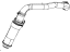 Mopar 68259699AB Air Inlet Duct, Front Inner