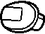 Mopar 5288895AC Side Marker Lamp, Front
