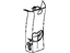 Mopar 1BU34XDVAB Pillar Trim, Gray