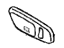 Mopar MR559611 Reflector Door Trim Panel, Driver Side