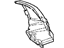 Mopar 4865724AB Fender Liner Extension, Front Passenger Side