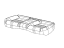 Mopar 5YB83DW1AA Cover Rear Seat Cushion