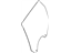 Mopar 5076890AC Door Glass, Rear Passenger Side