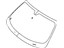 Mopar 68036993AA Windshield, Front