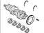 Mopar 68317350AA Crankshaft Kit Engine With Bearings