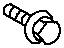 Mopar 6104241AB Stabilizer Link Bolt, Front