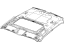 Mopar 5VJ07DX9AA Headliner