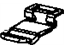 Mopar 1QF551K2AA Latch Armrest Lid