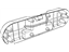 Mopar 1DR93DK2AA Reinforcement Panel, Beige, Rear Inner