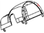 Mopar 1WN01DX9AA Shroud Steering Column Upper
