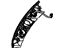 Mopar 1VQ60AXRAA Applique License Lamp