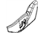 Mopar 5LG56DX9AA Sleeve Headrest