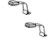 Mopar 5JJ821D5AA Buckle End, Slate Gray, Rear Inner