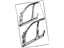 Mopar 68003978AB Panel Package Bodyside Aperture Front Complete Front Panel
